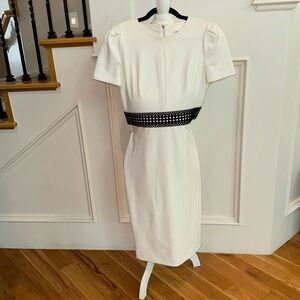Black and white Calvin Klein dress size 6